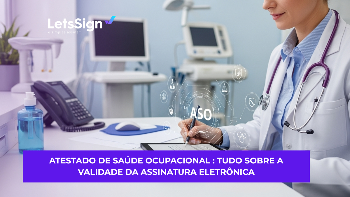 validade da assinatura eletrônica ASO