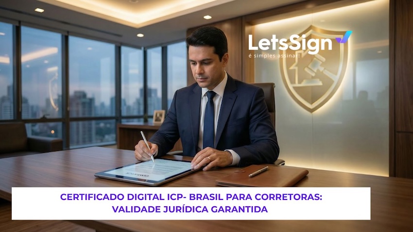 Certificado Digital ICP-Brasil para Corretoras