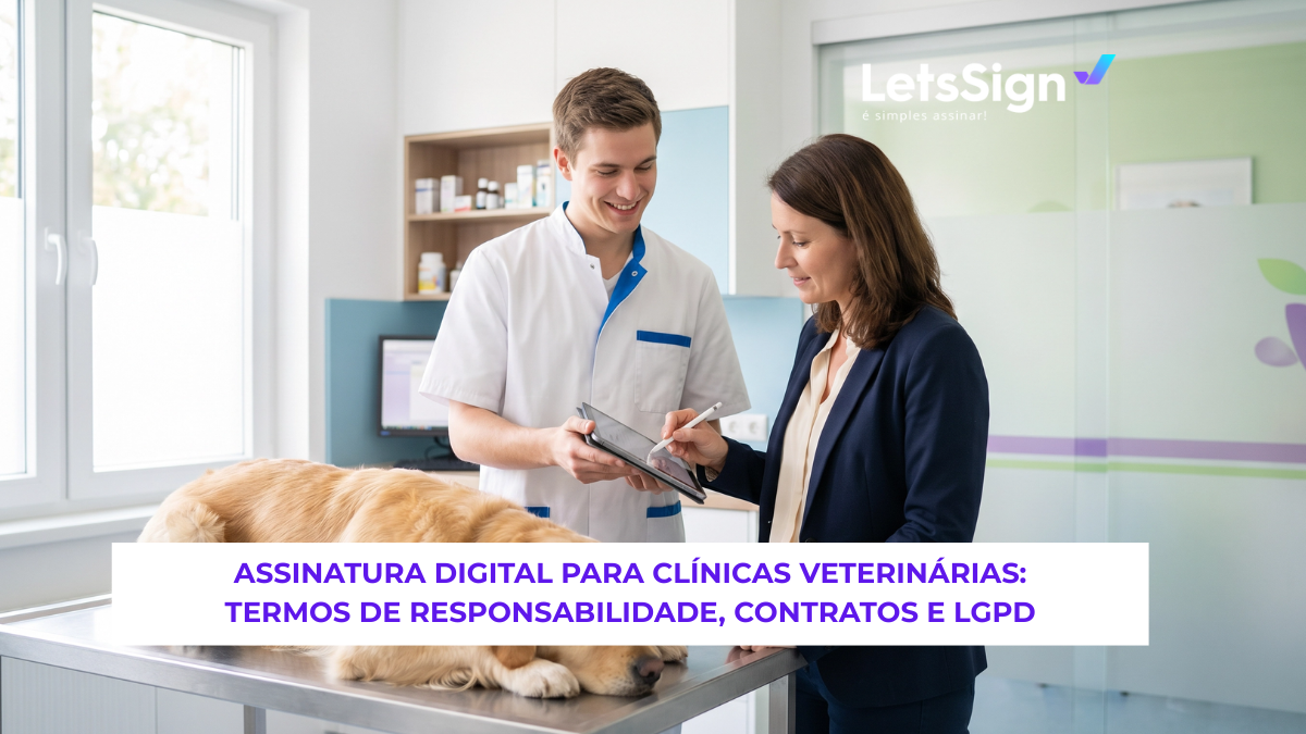 Assinatura Digital para Clínicas Veterinárias