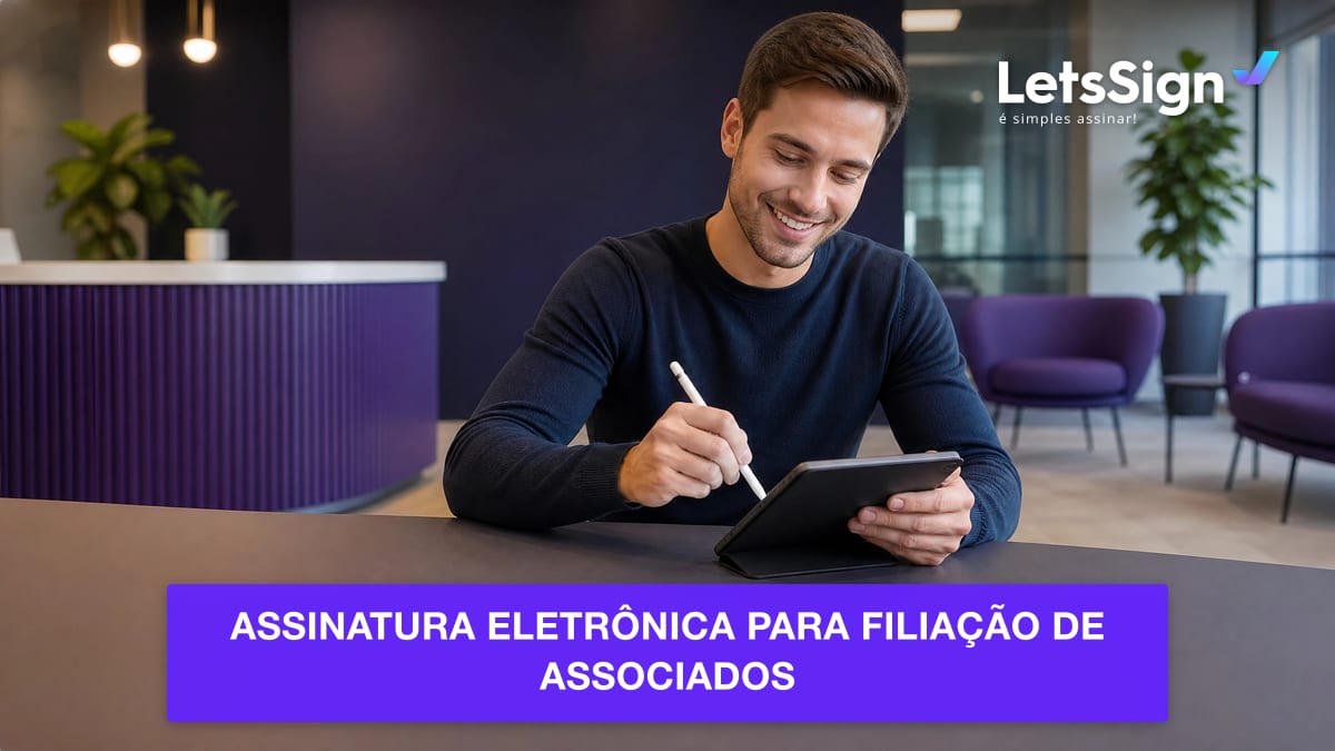 assinatura eletrônica para filiação de associados