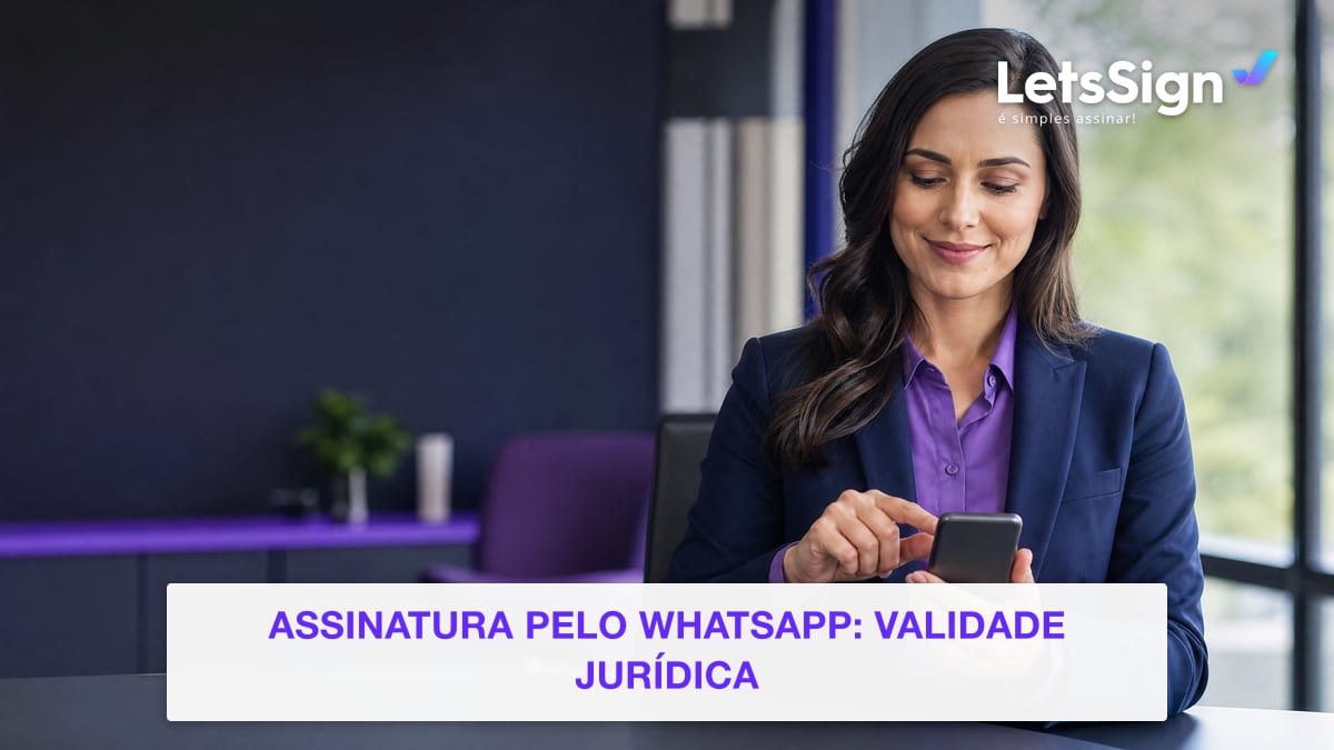 assinatura pelo WhatsApp